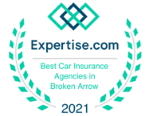 2021 Expertise.com Best Car Insurance Agencies in Broken Arrow